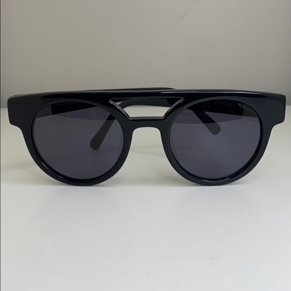 Komono New Dreyfuss Glossy Black Sunglasses - Picture 5 of 16